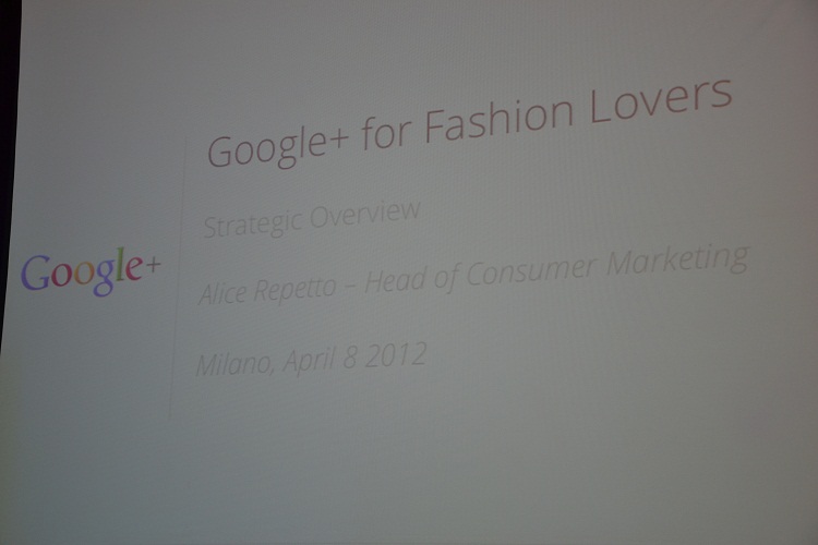 Google+ for Fashion Lovers , eventi google+, fashion bloggers italiane